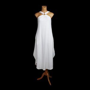 Zojuyozio Sleeveless Criss-Cross Maxi Sundress